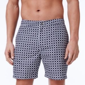 Cole Men's Mosaic Print 6" Swim Trunks